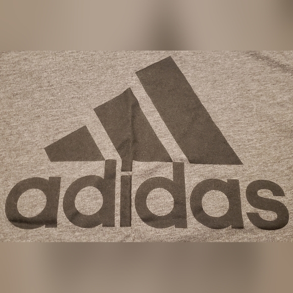 Adidas Amplifier Mens Gray Long Sleeve Shirt Size S - Picture 2 of 14